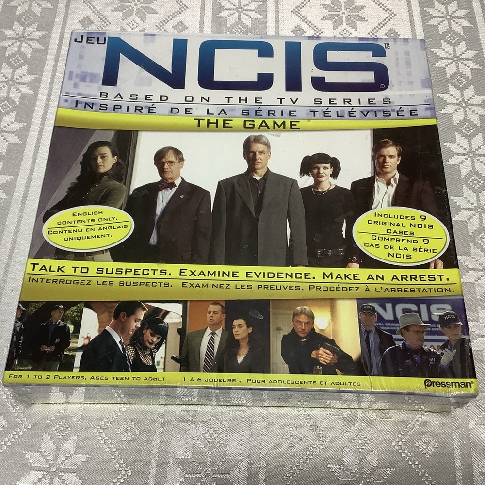 NCIS Board Game Factory Sealed